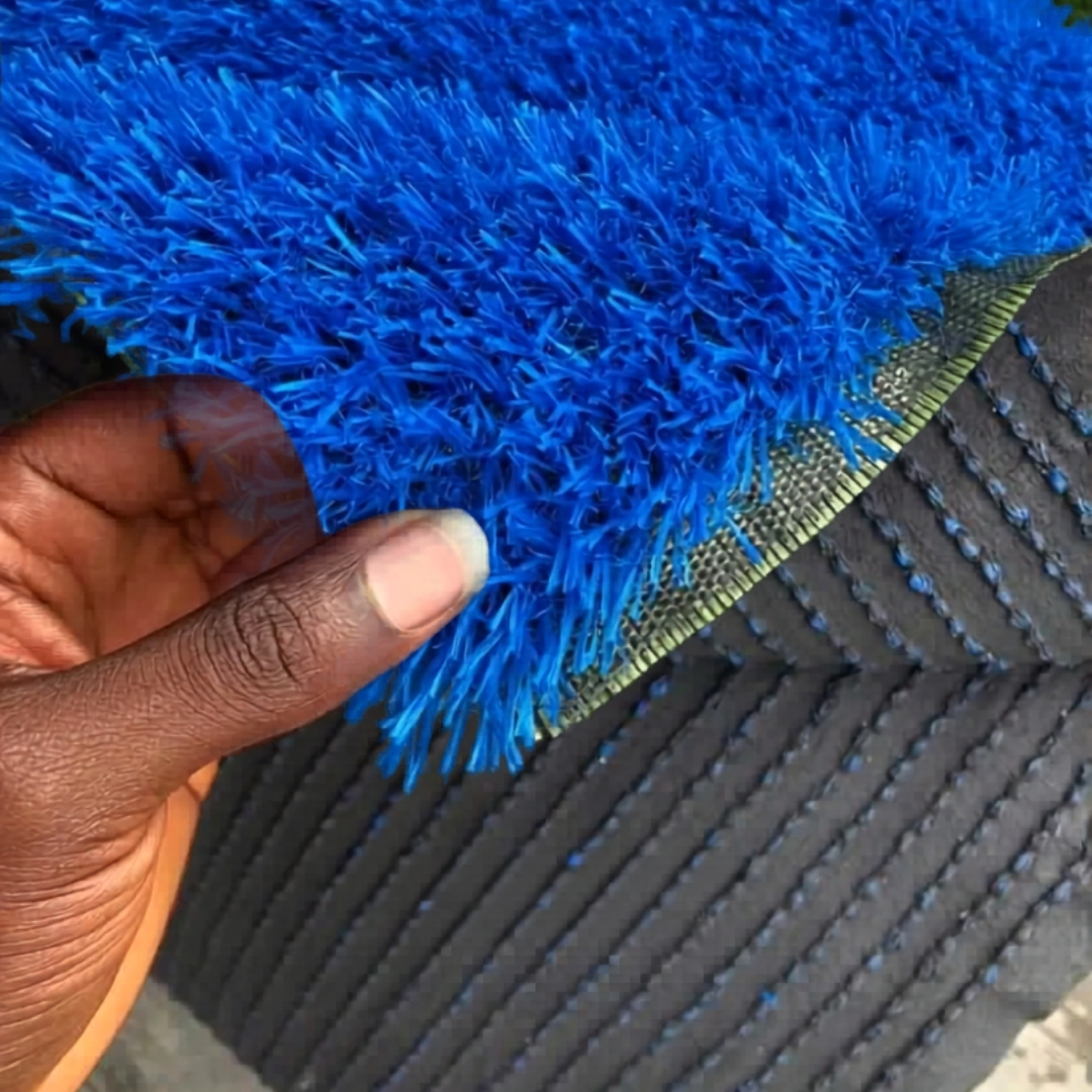 Artificial turf grass-BLUE
